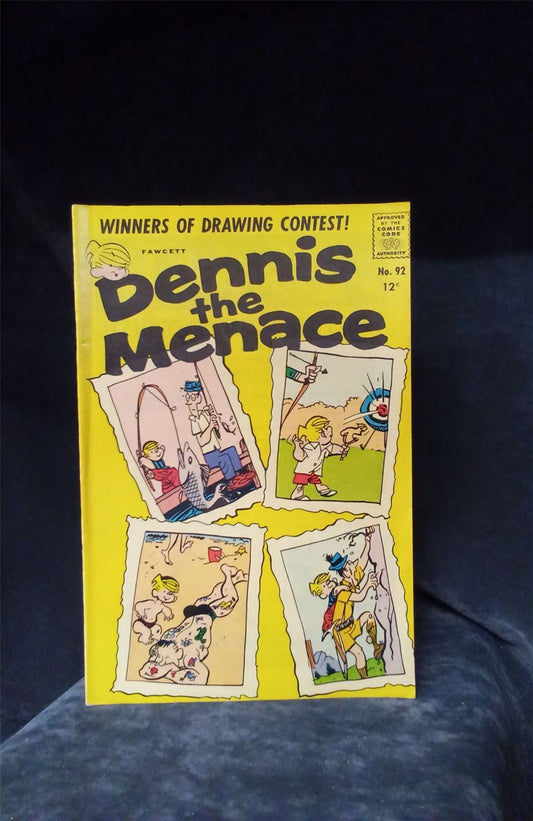 Dennis the Menace #92 1967 fawcett-publications Comic Book