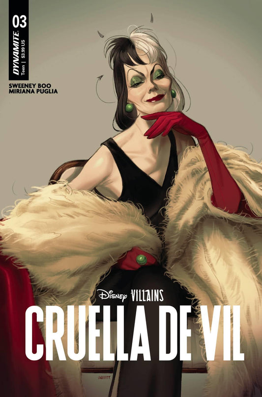 Disney Villains Cruella De Vil #3 Cvr B Sway (c: 1-0-0) Dynamite Comic Book