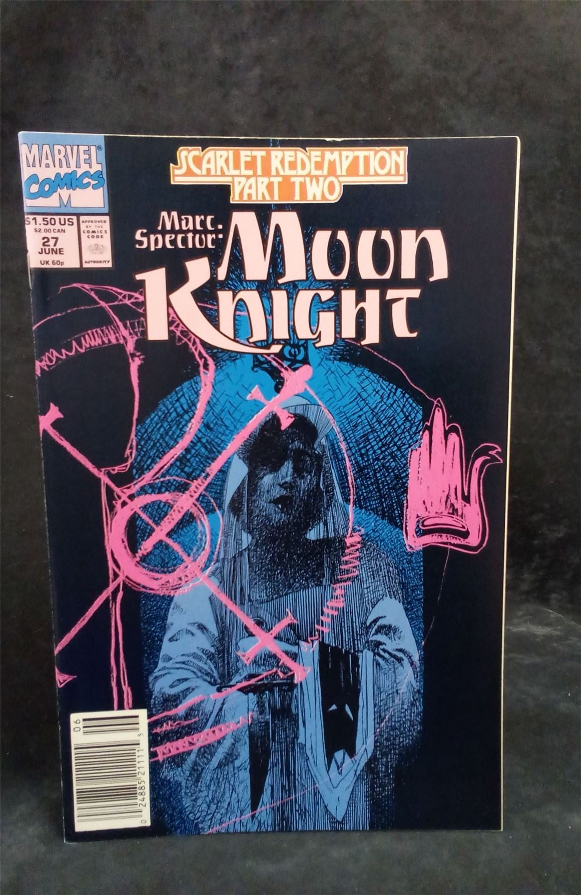 Marc Spector: Moon Knight #27 1991 Marvel Comics Comic Book