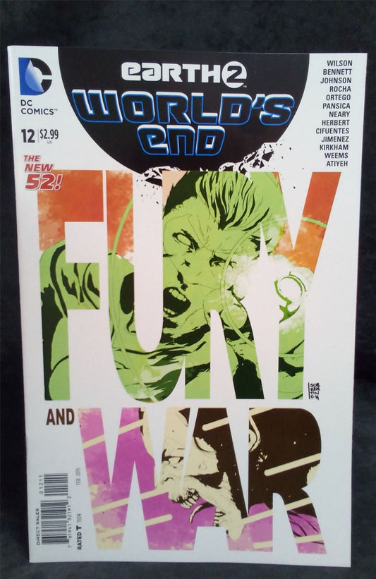 Earth 2: World's End #12 2015 DC Comics Comic Book