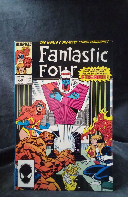 Fantastic Four #308 1987 Marvel Comics Comic Book