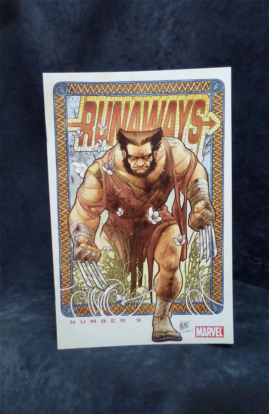 Runaways #9 Wolverine Cover 2009 Marvel Comics Comic Book