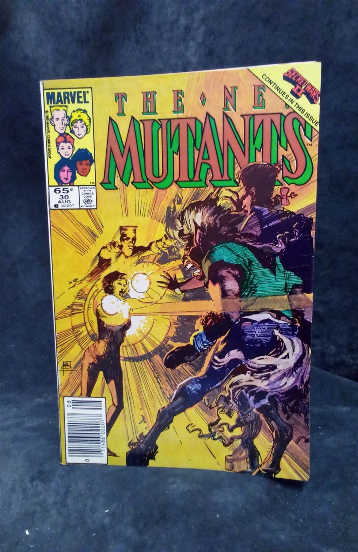 The New Mutants #30 1985 Marvel Comics Comic Book