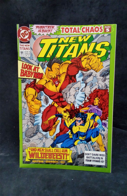 The New Titans #91 1992 DC Comics Comic Book