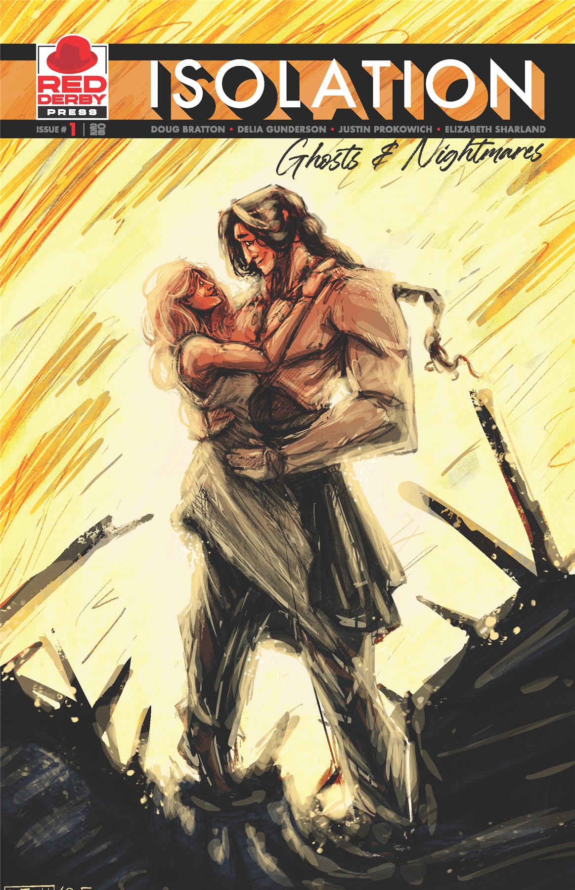 Isolation Ghost & Nightmares Cover C Red Derby Press 2025 Comic Book