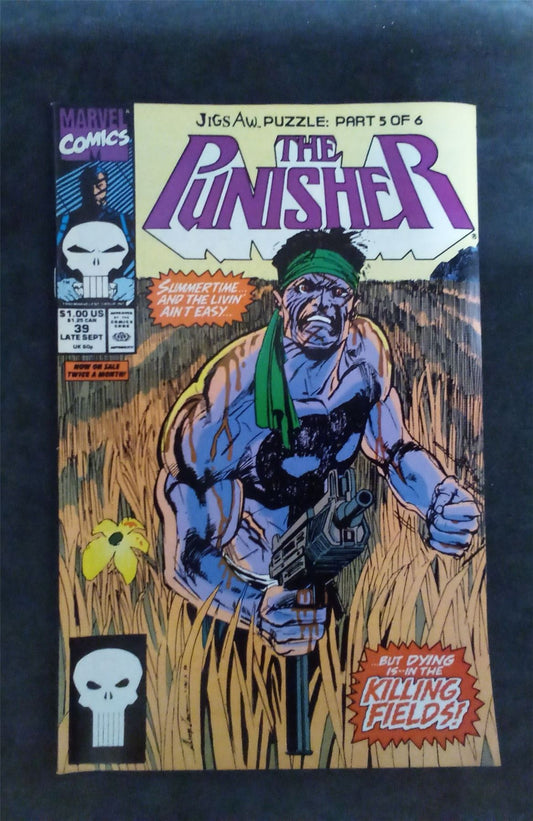 The Punisher #39 1990 marvel Comic Book