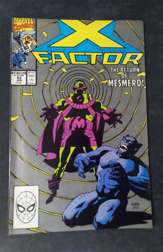 X-Factor #55 1990 marvel Comic Book