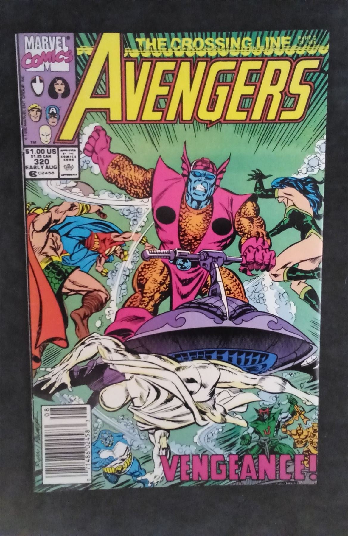 The Avengers #320 1990 marvel Comic Book