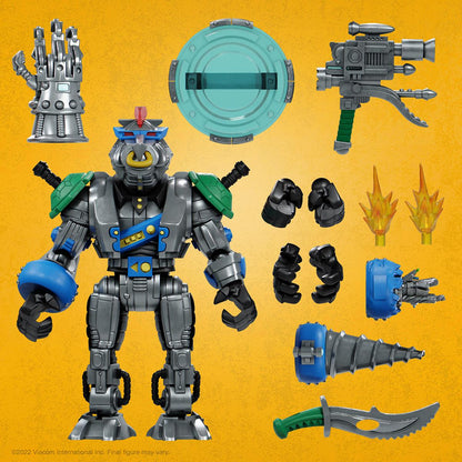 Tmnt Ultimates W7 Robot Bebop Action Figure
