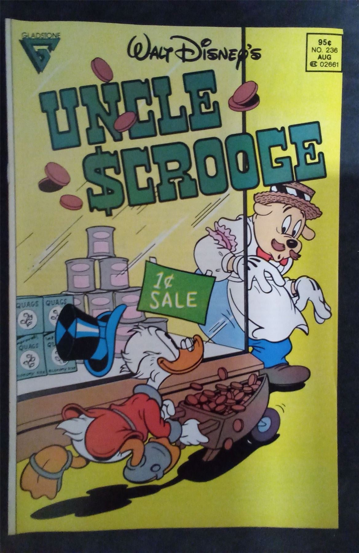 Uncle Scrooge #236 1989 Gladstone Comics Comic Book