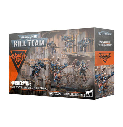 Warhammer 40k- Kill Team: Murderwing: Chaos Space Marine Aerial Shock Troops 102-70 by Games Workshop