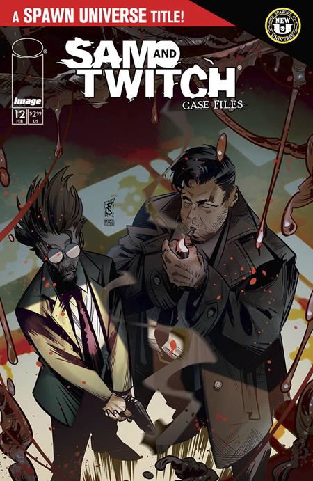 Sam And Twitch Case Files #12 Cvr A Federico Sabbatini Image Comics Comic Book