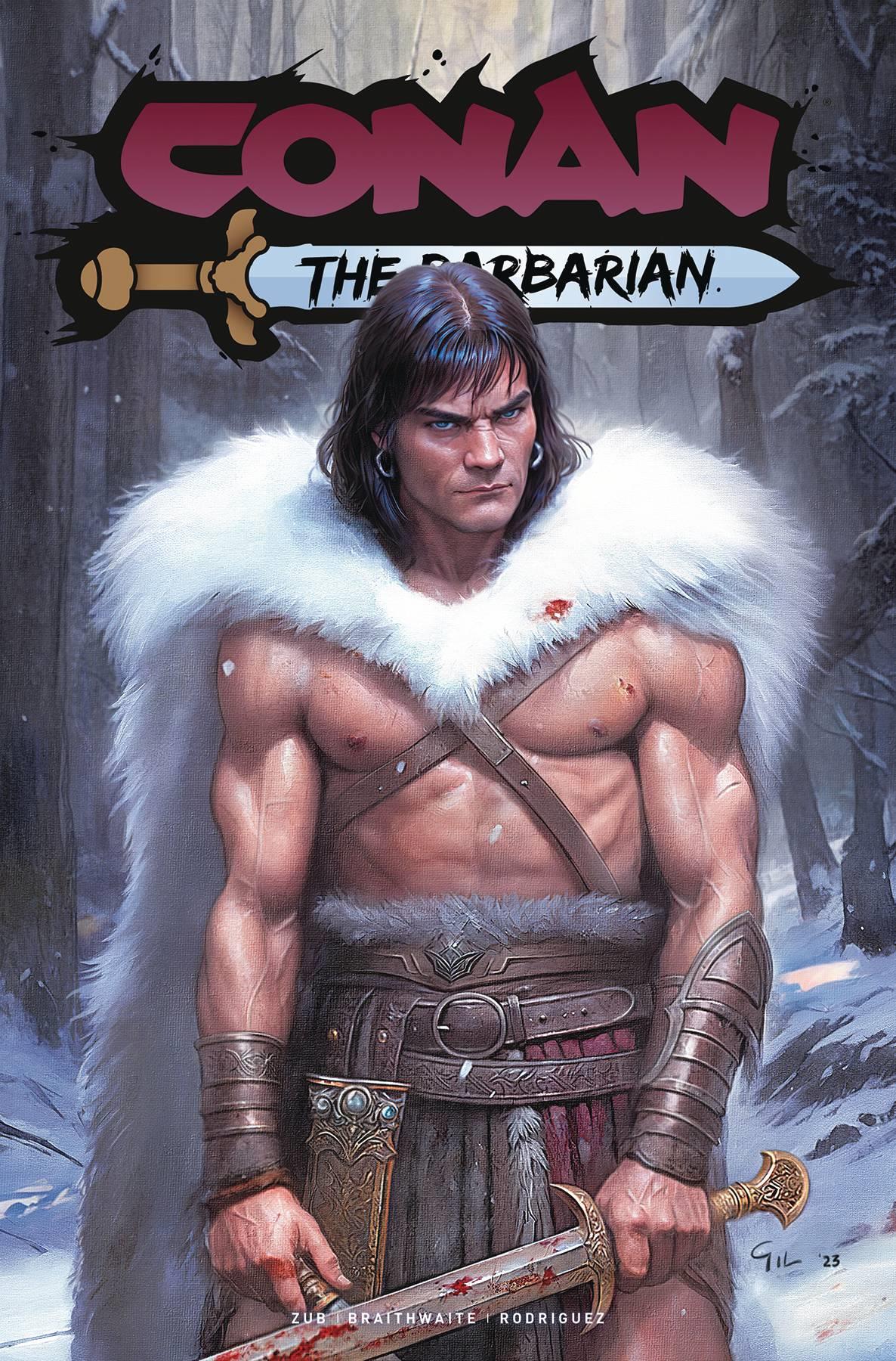 Conan Barbarian #13 Cvr D Agudin (mr) Titan Comics Comic Book