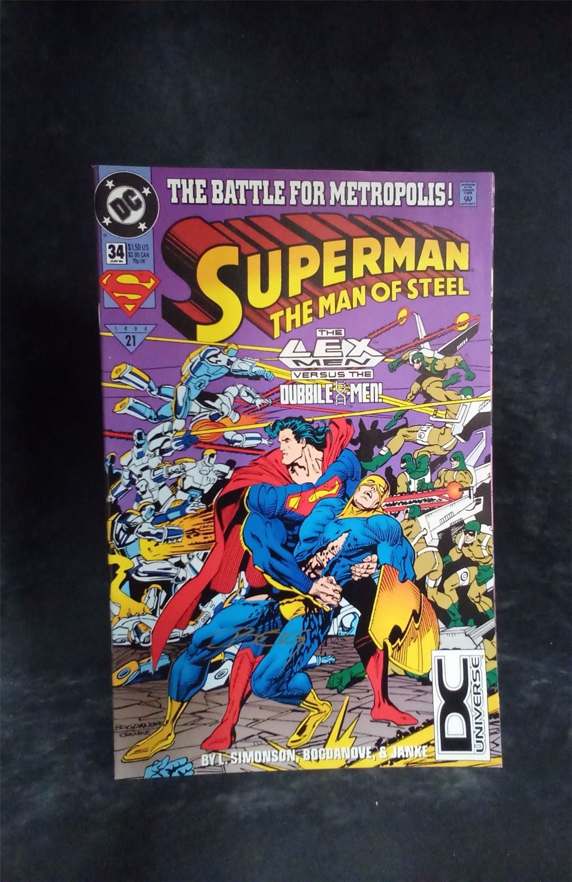 Superman: The Man of Steel #34 1994 DC Comics Comic Book