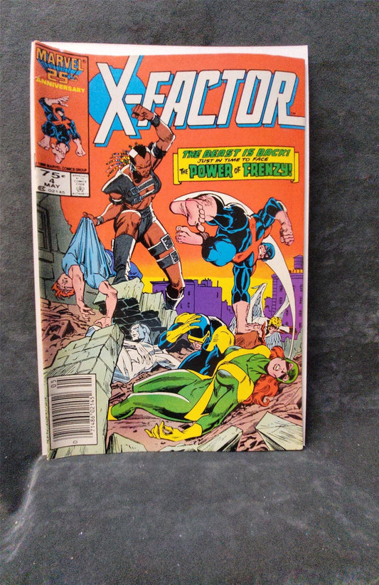 X-Factor #4 1986 marvel Comic Book