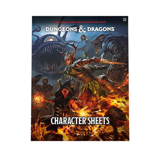 D&D 5E Character Sheets 2024 By Wizards of the Coast