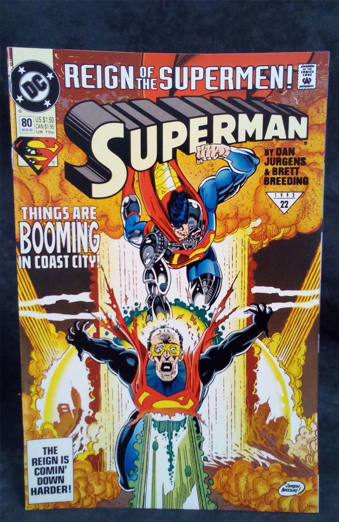 Superman #80 1993 DC Comics Comic Book