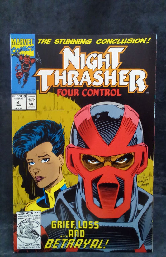 Night Thrasher: Four Control #4 1993 Marvel Comics Comic Book
