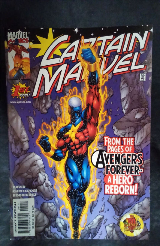 Captain Marvel Comics #1 2000 Marvel Comics Comic Book