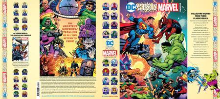 Dc Versus Marvel Omnibus Hc George Perez Cvr DC Comics Comic Book