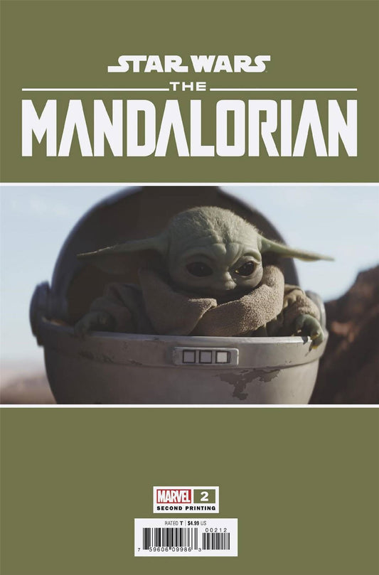 Star Wars Mandalorian #2 2nd Ptg Photo Var Marvel Prh Comic Book