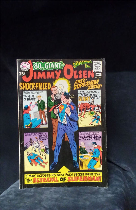 Superman&#039;s Pal, Jimmy Olsen #113 1968 DC Comics Comic Book