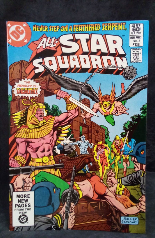 All-Star Squadron #6 1982 DC Comics Comic Book