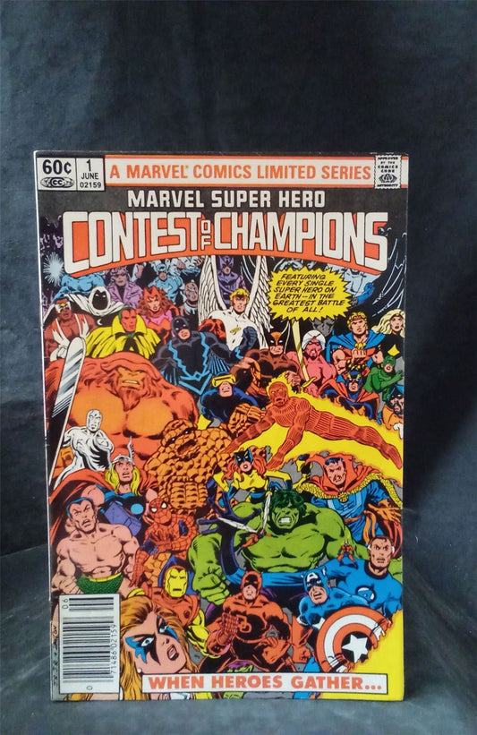 Marvel Super Hero Contest of Champions #1 1982 Marvel Comics Comic Book