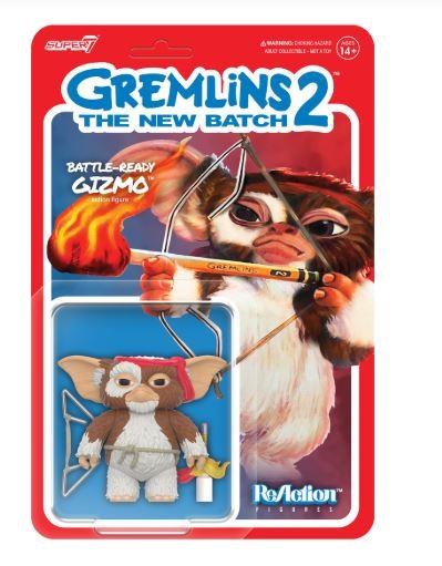 Gremlins ReAction Figures Wave 02 Gizmo (Battle Ready) by Super7