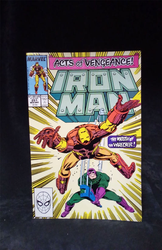 Iron Man #251 1989 Marvel Comics Comic Book