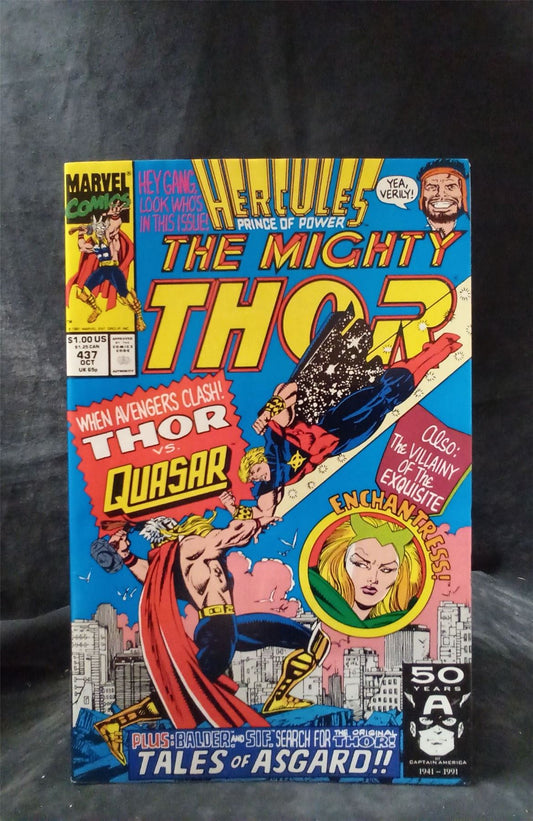 The Mighty Thor #437 1991 Marvel Comics Comic Book