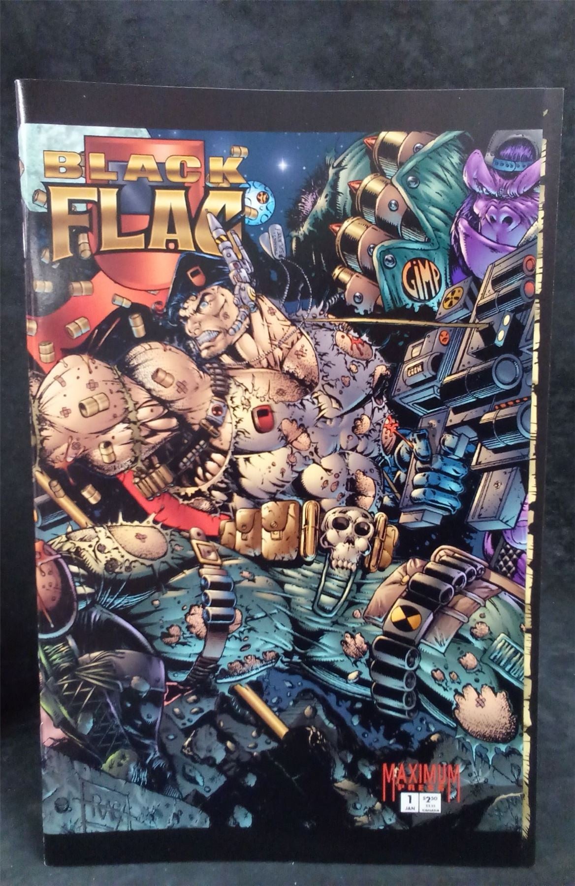 Black Flag #1 1995  Comic Book