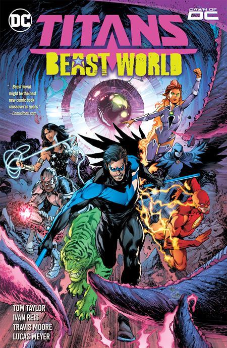 Titans Beast World Tp DC Comics Comic Book