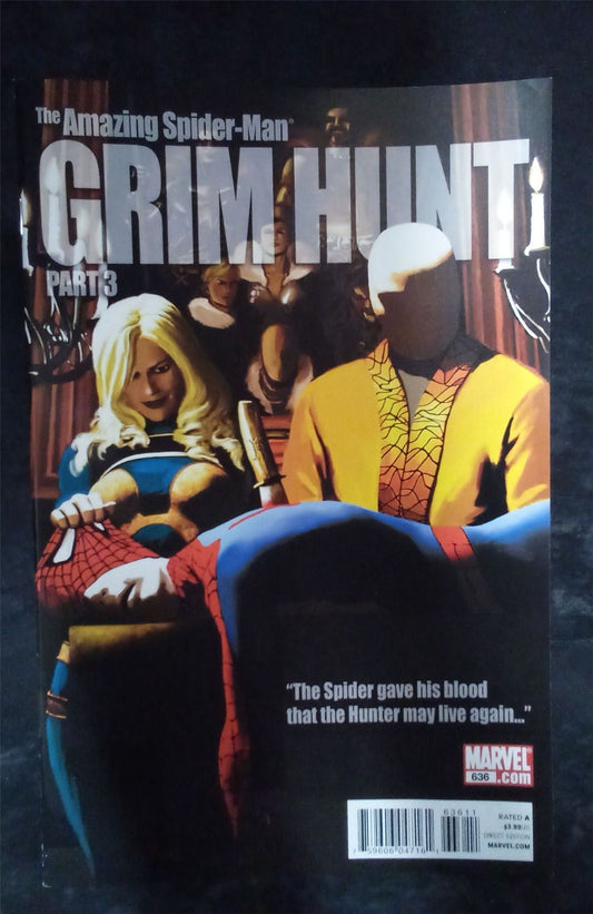 The Amazing Spider-Man #636 Variant Cover 2010 Marvel Comics Comic Book