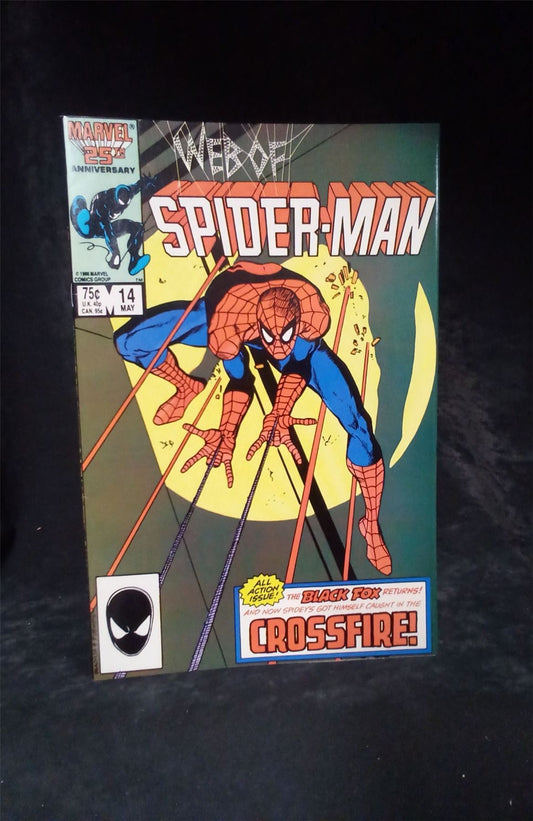 Web of Spider-Man #14 1986 Marvel Comics Comic Book