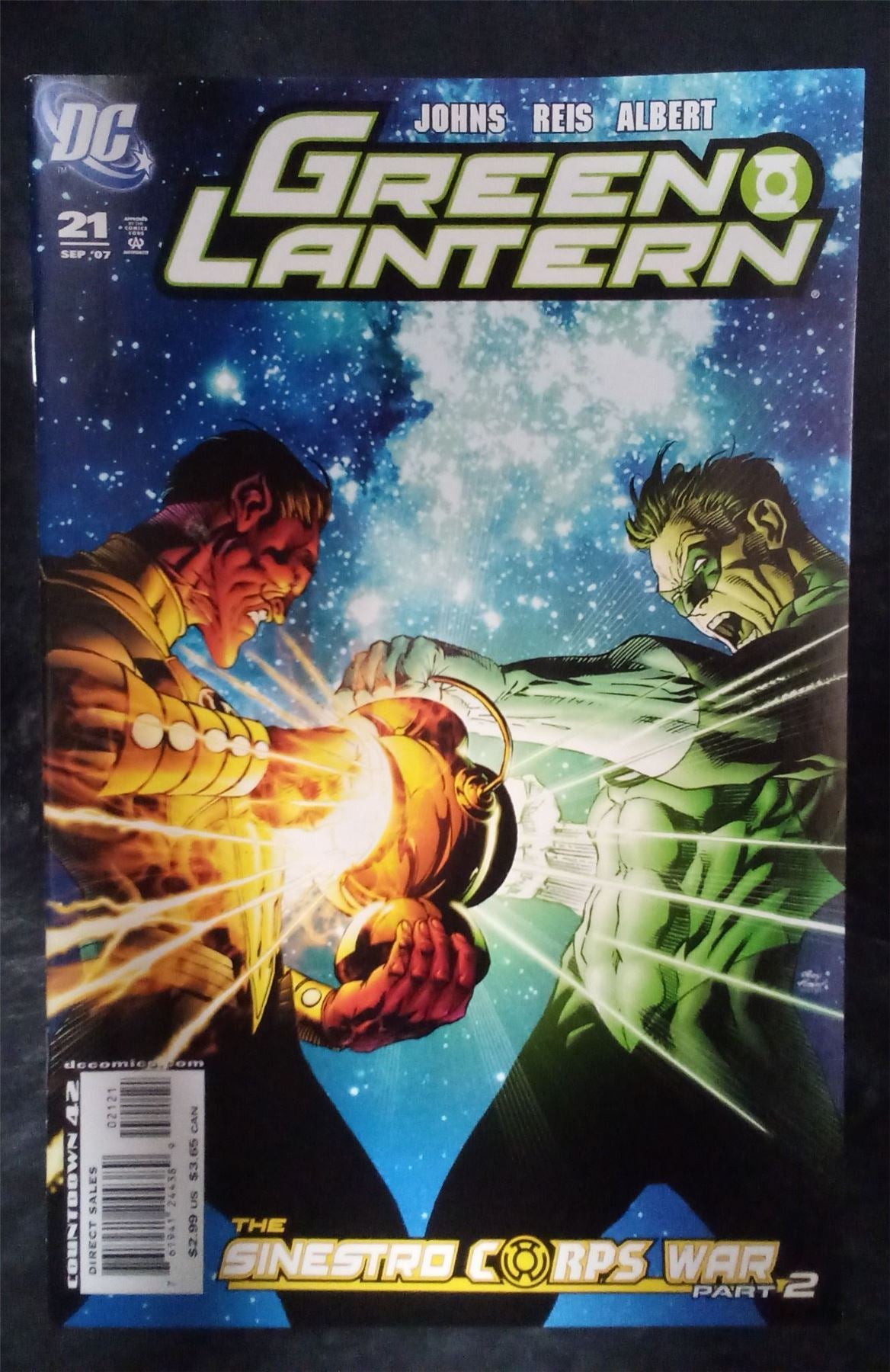 Green Lantern #21 Variant Cover 2007 DC Comics Comic Book