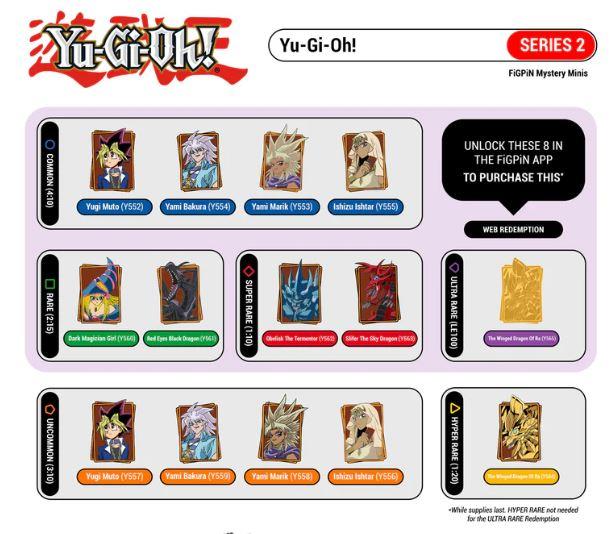 Yu-Gi-Oh! Mystery Series 2 Pin by FigPin