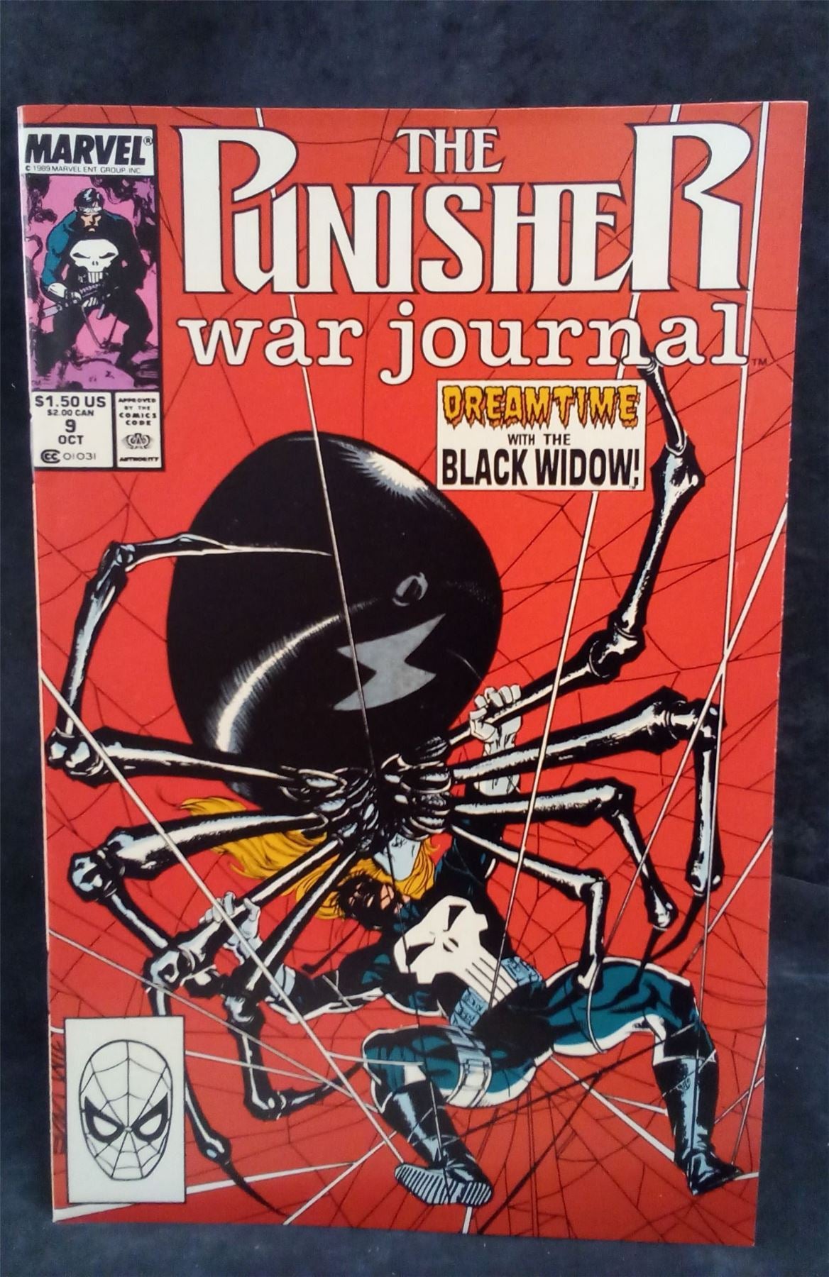 The Punisher War Journal #9 1989 Marvel Comics Comic Book