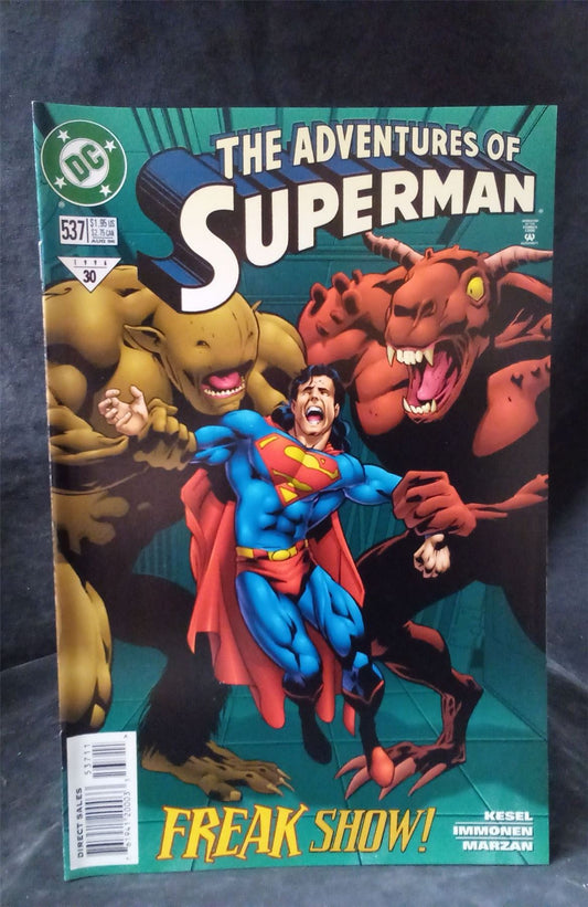 Adventures of Superman #537 1996 DC Comics Comic Book