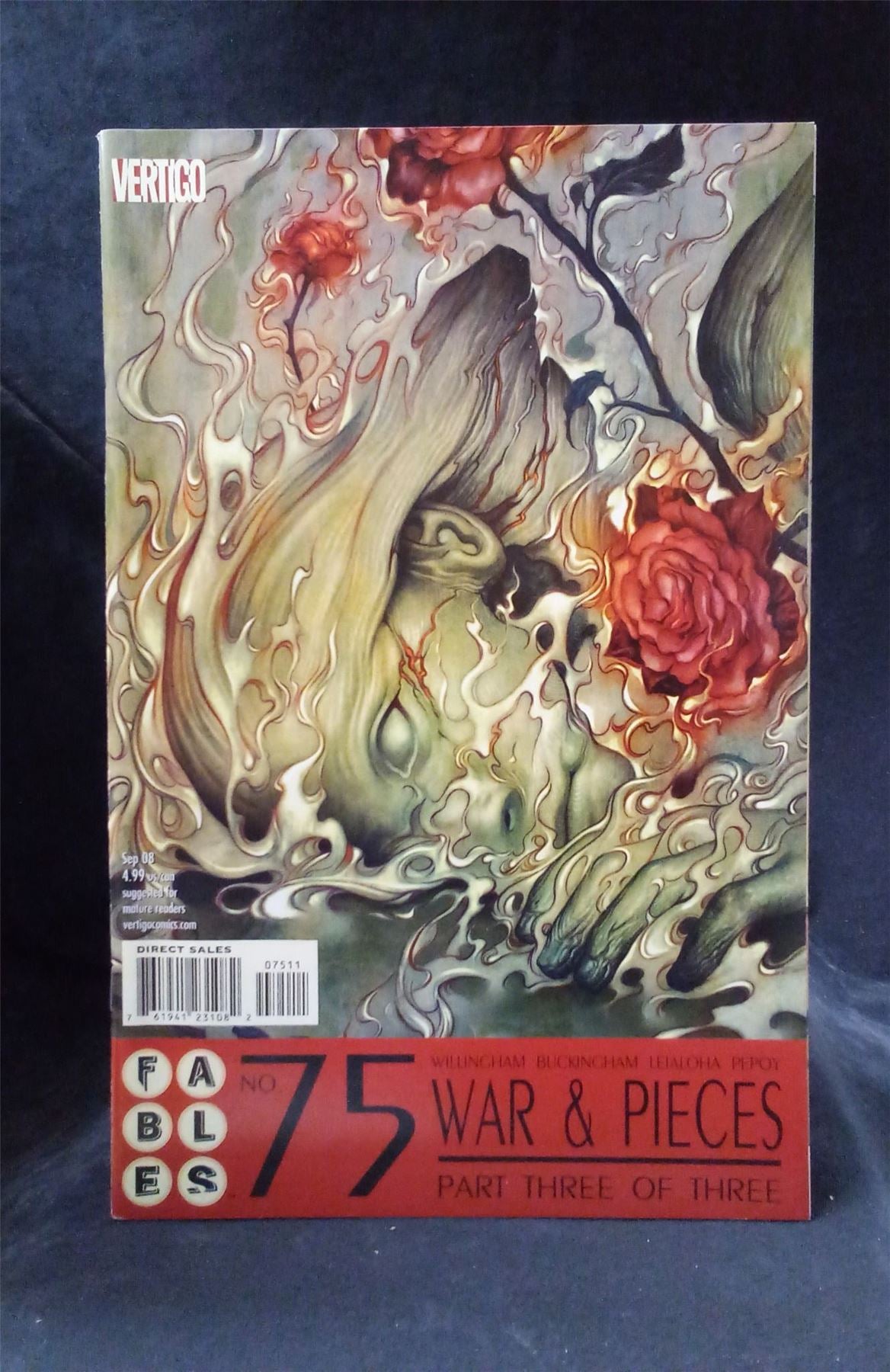 Fables #75 2008 vertigo Comic Book