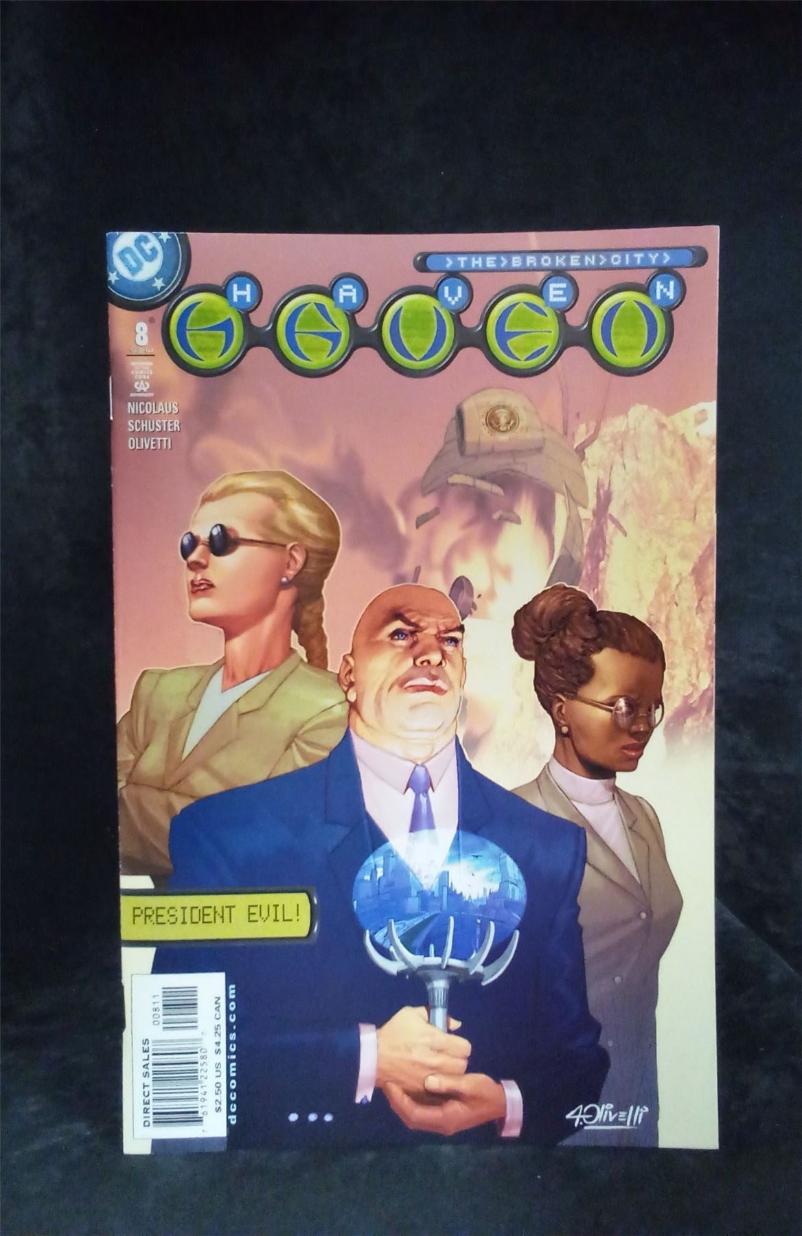 Haven: The Broken City #8 2002 DC Comics Comic Book