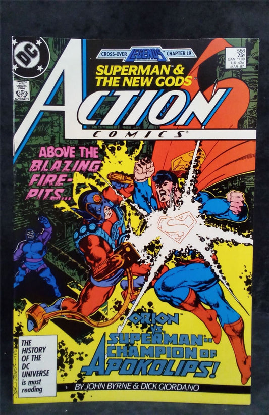 Action Comics #586 1987 DC Comics Comic Book