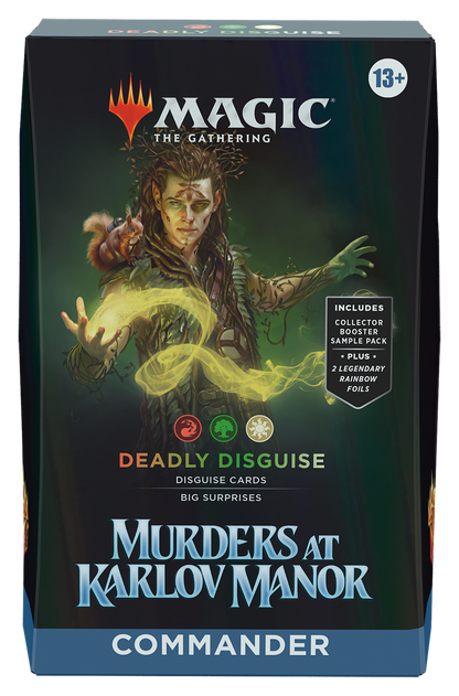 Magic the Gathering Murders at Karlov Manor Commander Deck ( 4 Types )