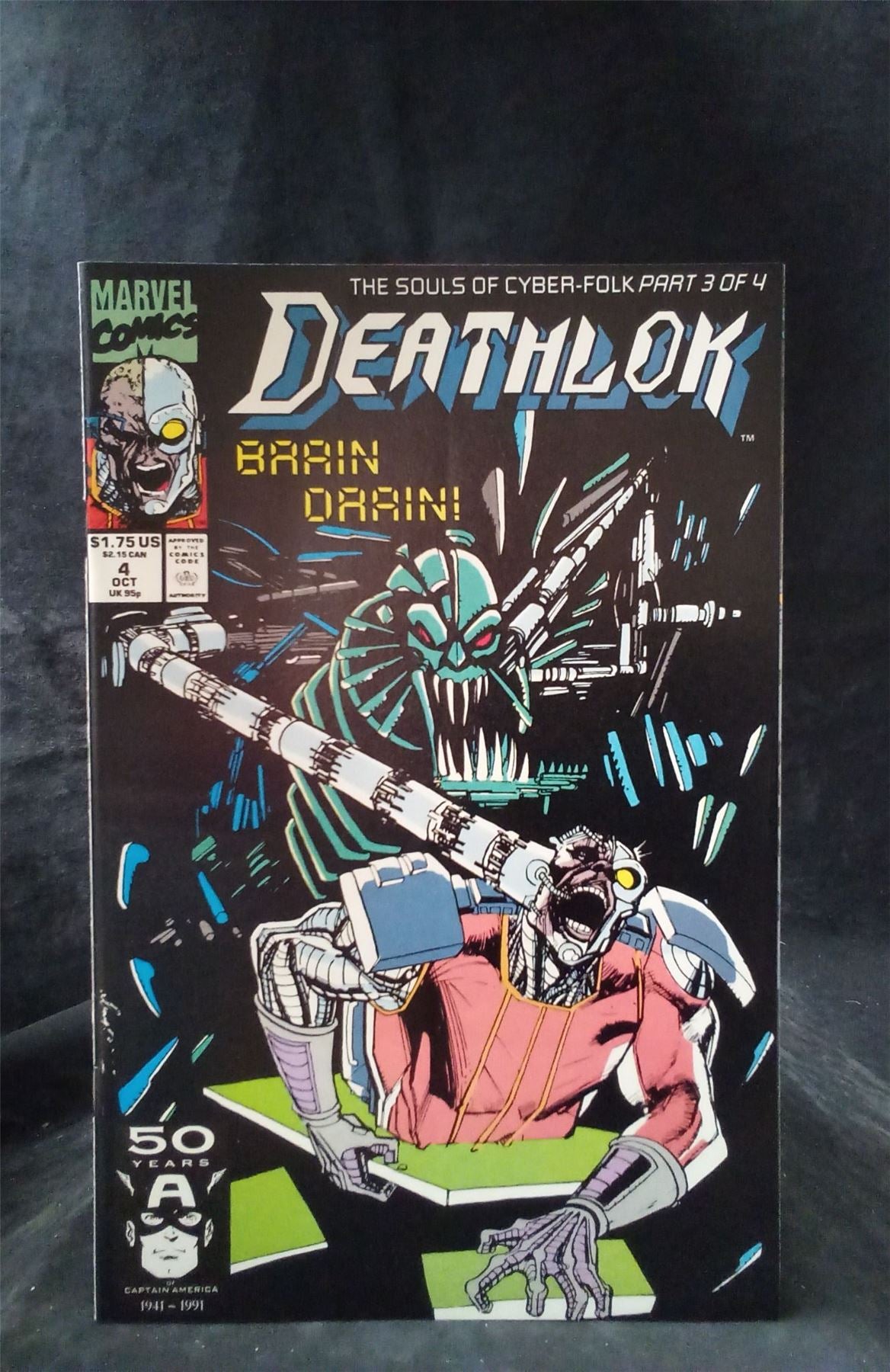 Deathlok #4 1991 Marvel Comics Comic Book