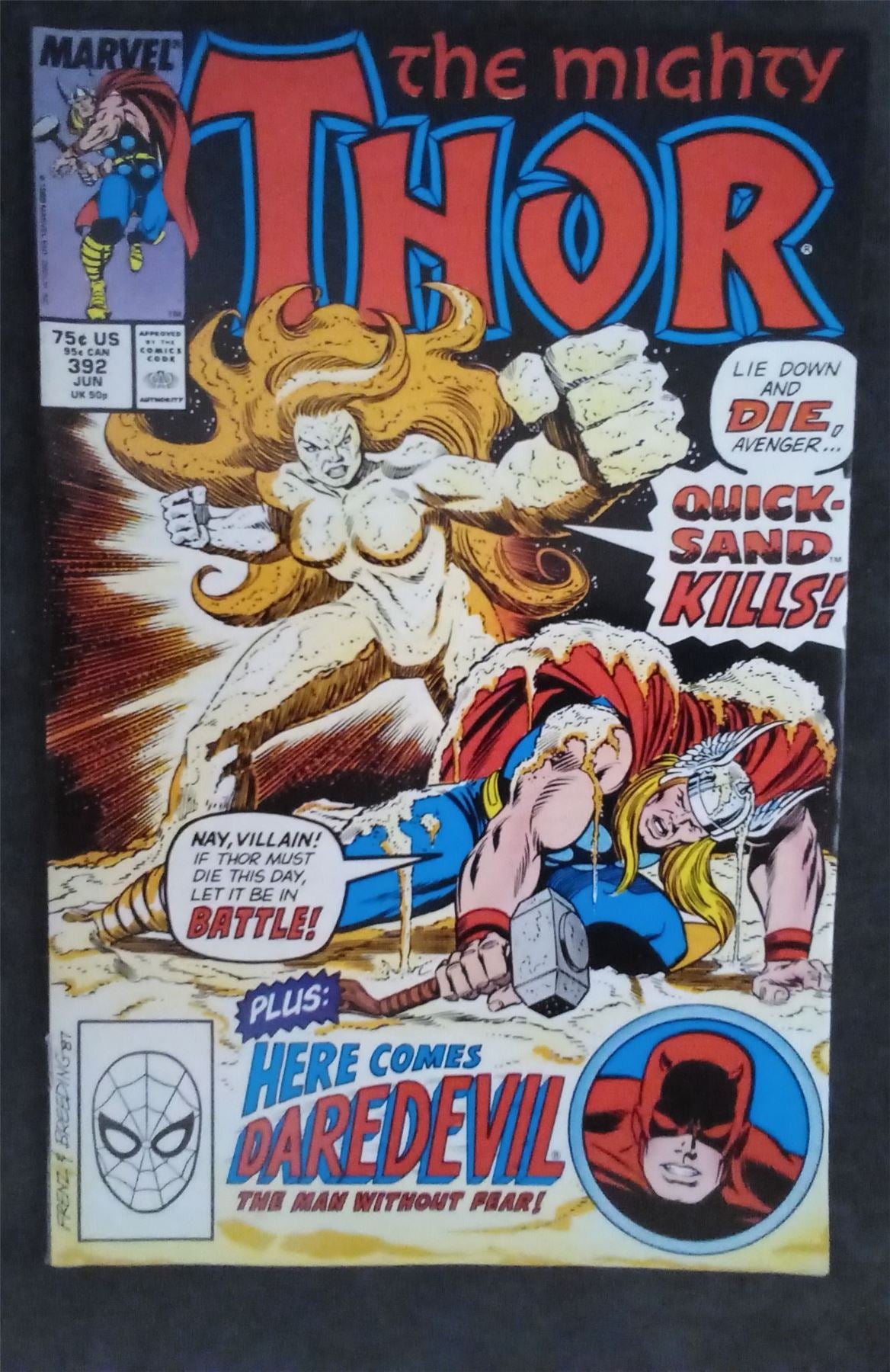 Thor #392 1988 marvel Comic Book