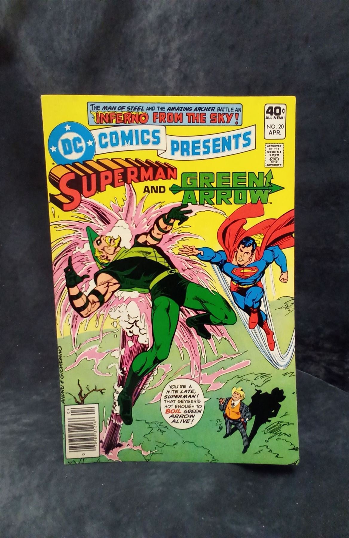DC Comics Presents #20 1980 DC Comics Comic Book