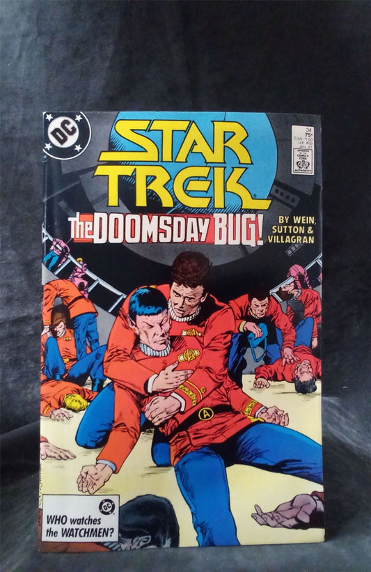 Star Trek #34 1987 DC Comics Comic Book