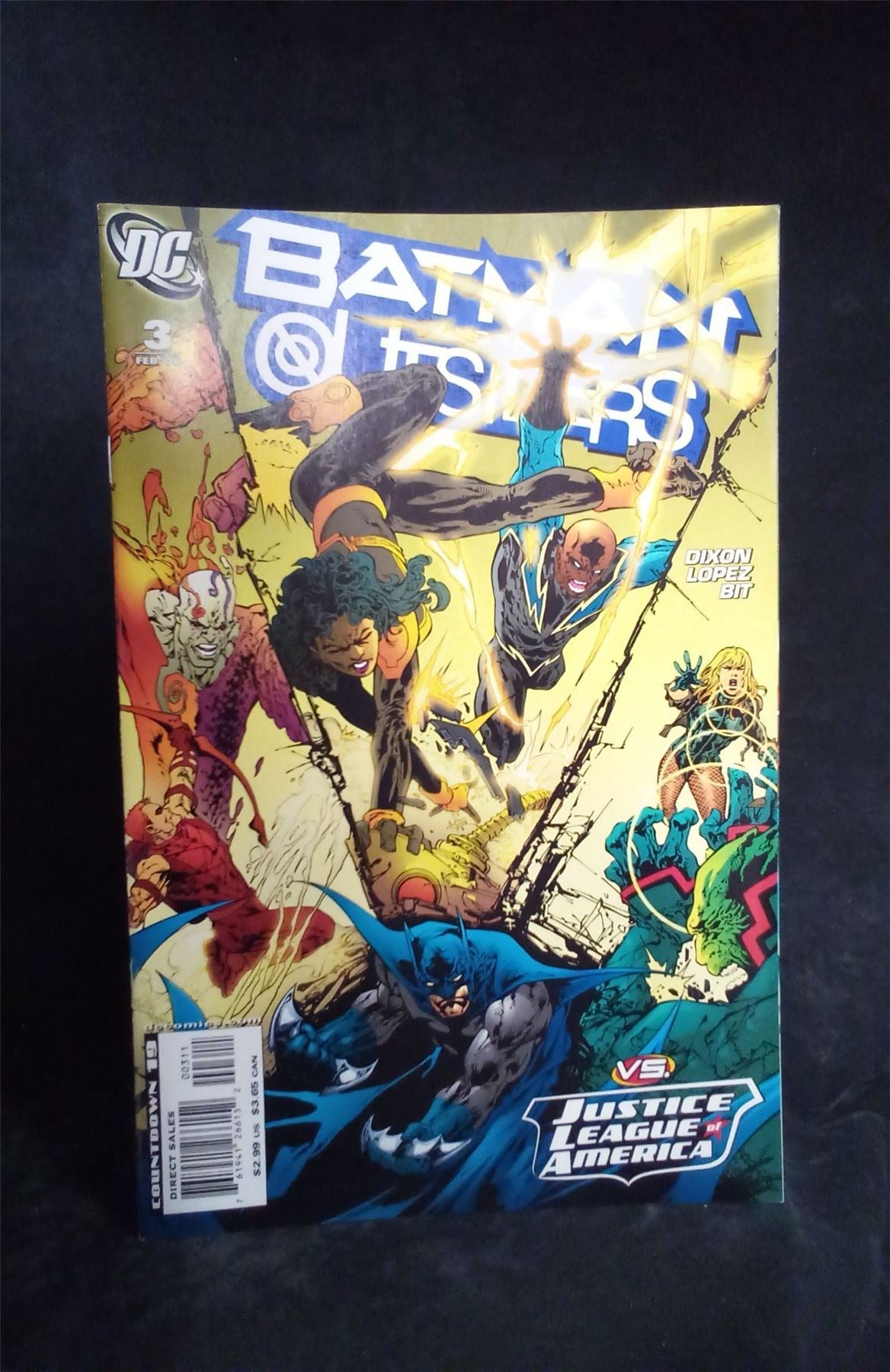Batman and the Outsiders #3 2008 DC Comics Comic Book