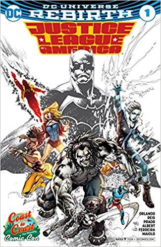 JUSTICE LEAGUE AMERICA #1 C2C VAR ED  DC Comics Comic Book
