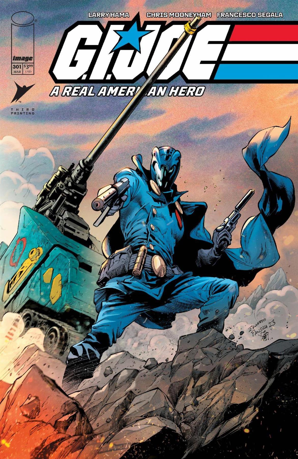 Gi Joe A Real American Hero #301 Third Printing Image Comics Comic Book